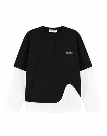 [해외직구] 26FW 디 아티코 반팔 티셔츠 261WCT00365JJJ025AA 414 BLACK WHITE