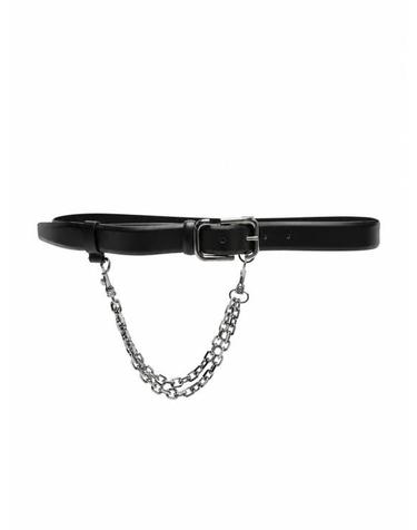[해외직구] 26FW 디 아티코 레귤러 벨트 260WKE00031LBT019AA 100 BLACK
