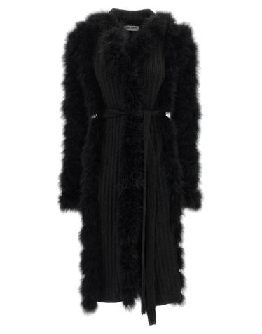 [해외직구] 26FW 디 아티코 코트 TH337793BM BLACK