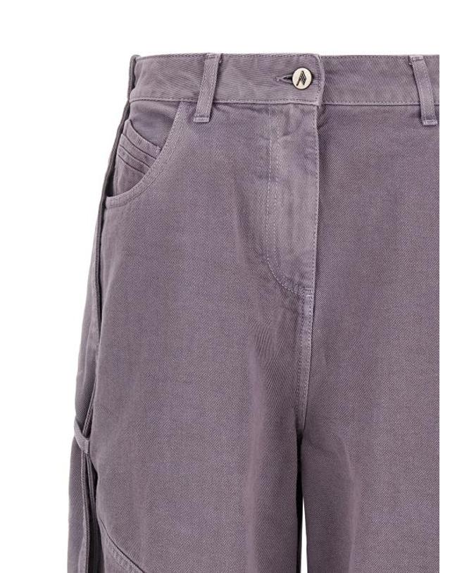 아티코 [해외직구] 26SS 디 아티코 데님 팬츠 260WCP00279863 Purple 착용컷