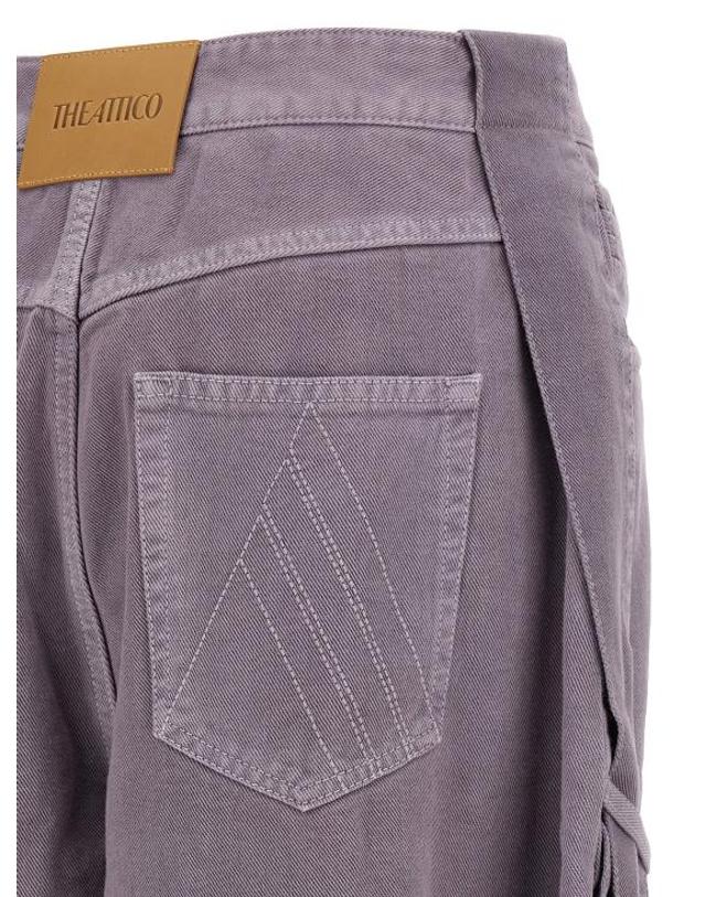 아티코 [해외직구] 26SS 디 아티코 데님 팬츠 260WCP00279863 Purple 착용컷