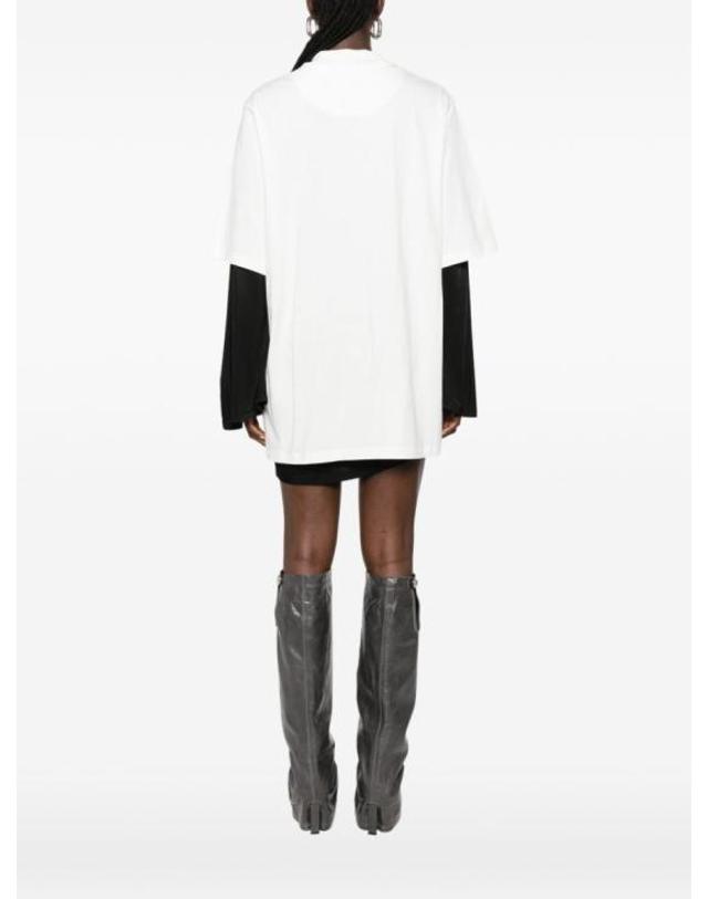 아티코 [해외직구] 26FW 디 아티코 반팔 티셔츠 261WCT00360JJJ025AA001 White 착용컷