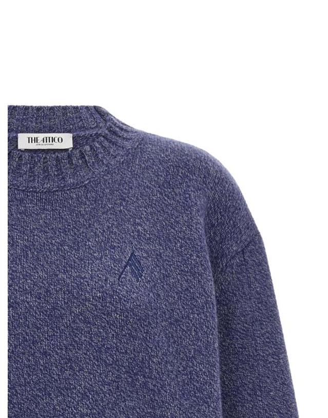 아티코 [해외직구] 26FW 디 아티코 스웨터 TH337681BM BLUE 착용컷