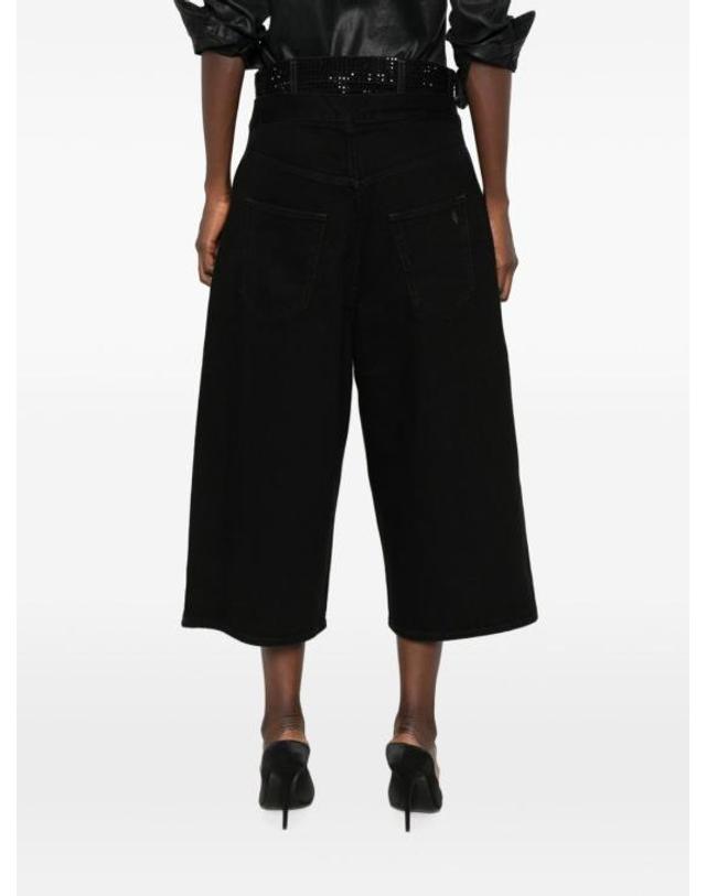 아티코 [해외직구] 26FW 디 아티코 데님 팬츠 261WCP00324DDD104TR 100 BLACK 착용컷