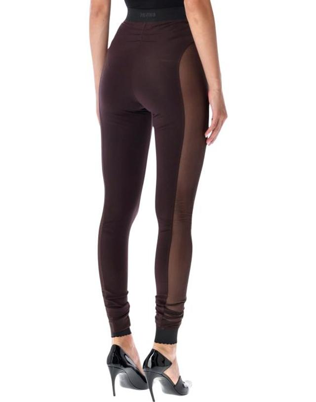 아티코 [해외직구] 26FW 디 아티코 레깅스 WCP00315MIX117AA 204 DARK BROWN 착용컷