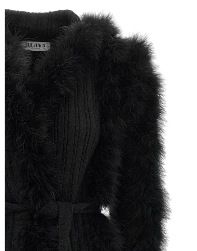 아티코 [해외직구] 26FW 디 아티코 코트 TH337793BM BLACK 착용컷