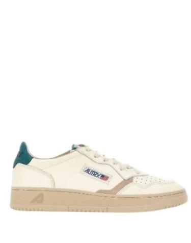 [해외직구] 26FW 오트리 메달리스트 로우 스니커즈 AULMNE18 WHITE GREEN