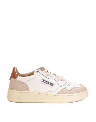 [해외직구] 26FW 오트리 메달리스트 로우 스니커즈 AULMLS16LEAT WHITE