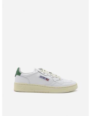 [해외직구] 26FW 오트리 메달리스트 로우 스니커즈 AULM LL20 WHITE GREEN