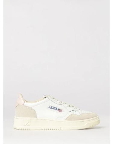 [해외직구] 26FW 오트리 메달리스트 로우 레더 스니커즈 AULW LS37 Baby Pink