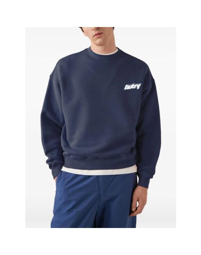 오트리 [해외직구] 26SS 오트리 스웨터 SWPX 035R BLUE 착용컷