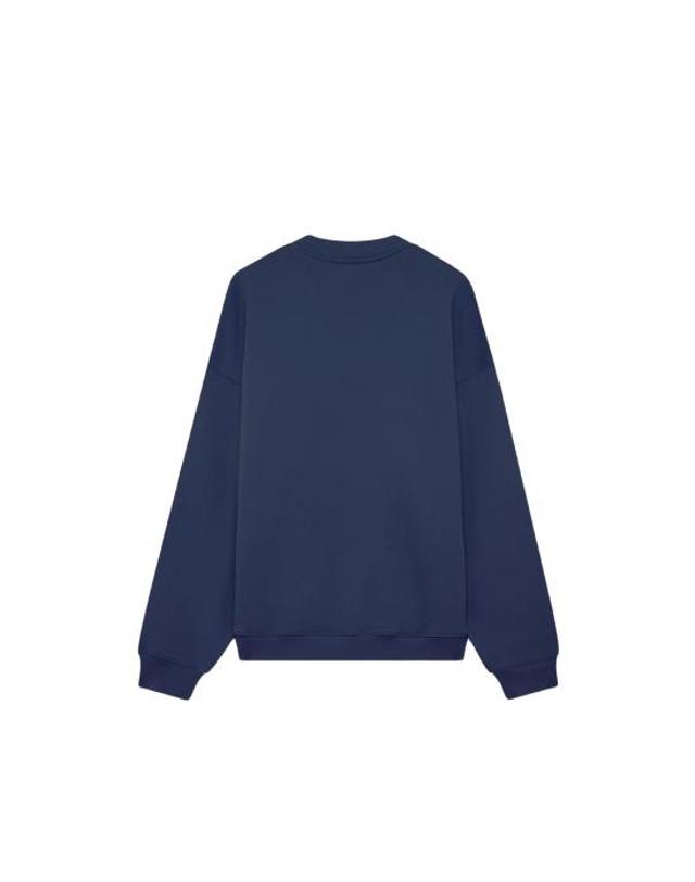 오트리 [해외직구] 26SS 오트리 스웨터 SWPX 035R BLUE 착용컷
