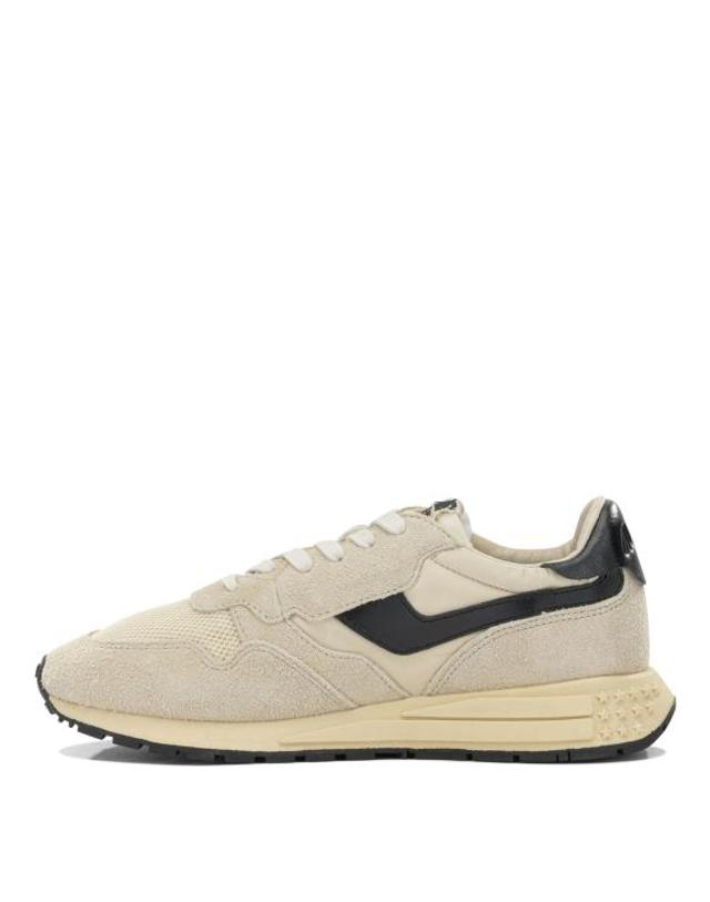 오트리 [해외직구] 26FW 오트리 릴윈드 로우 나일론 스웨이드 스니커즈 WWLMUT60 BEIGE 착용컷
