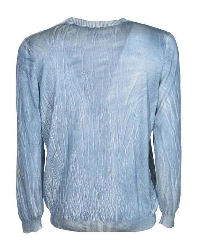 아방뚜아 [해외직구] 26SS 아방도이 스웨터 226SU3200CSFVFV00747 LIGHT BLUE 착용컷