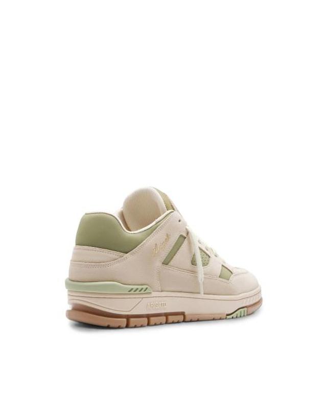 악셀아리가토 [해외직구] 26FW 악셀 아리가토 스니커즈 F4011001 AREA LO BEIKH NEUTRALS GREEN 착용컷