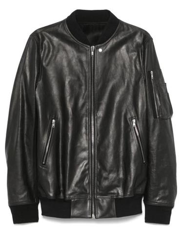 [해외직구] 25SS 릭 오웬스 가죽 자켓 RU01E5778LTP 09 BLACK