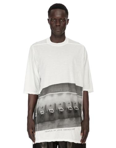 [해외직구] 26SS 릭 오웬스 반팔 티셔츠 RR01F2208BHEP4 5109 White