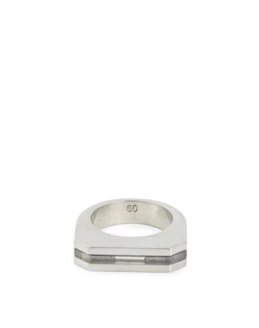 [해외직구] 26FW 릭 오웬스 반지 RJ0000124MMTES2128 WHITE GOLD