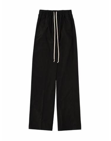 [해외직구] 26SS 릭 오웬스 스트레이트 팬츠 RP01F6325P 09 BLACK