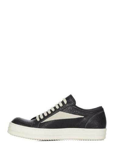 [해외직구] 26FW 릭 오웬스 빈티지 스니커즈 RU02F4897LBBLVS 911 BLACK MILK