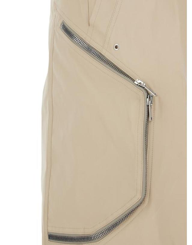 릭오웬스 [해외직구] 26SS 릭 오웬스 헤이저 벨라스 풀 랭스 팬츠 RU01F2338TE138 Beige 착용컷