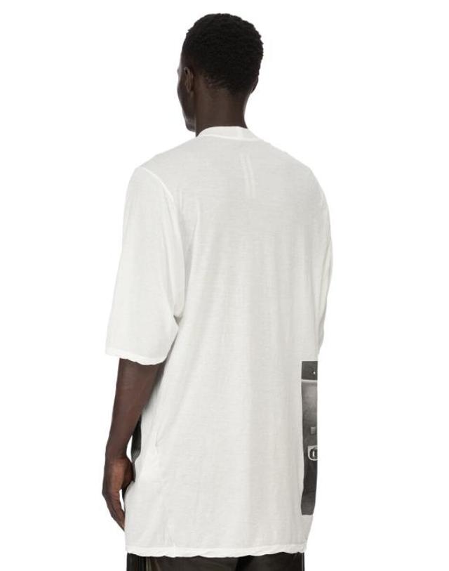 릭오웬스 [해외직구] 26SS 릭 오웬스 반팔 티셔츠 RR01F2208BHEP4 5109 White 착용컷