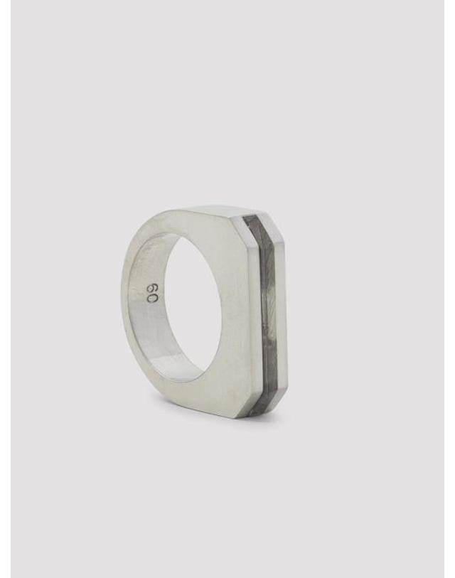 릭오웬스 [해외직구] 26FW 릭 오웬스 반지 RJ0000124MMTES2128 WHITE GOLD 착용컷