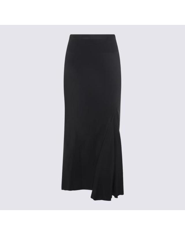 릭오웬스 [해외직구] 26SS 릭 오웬스 롱 스커트 RP01F6334 CC09 BLACK 착용컷