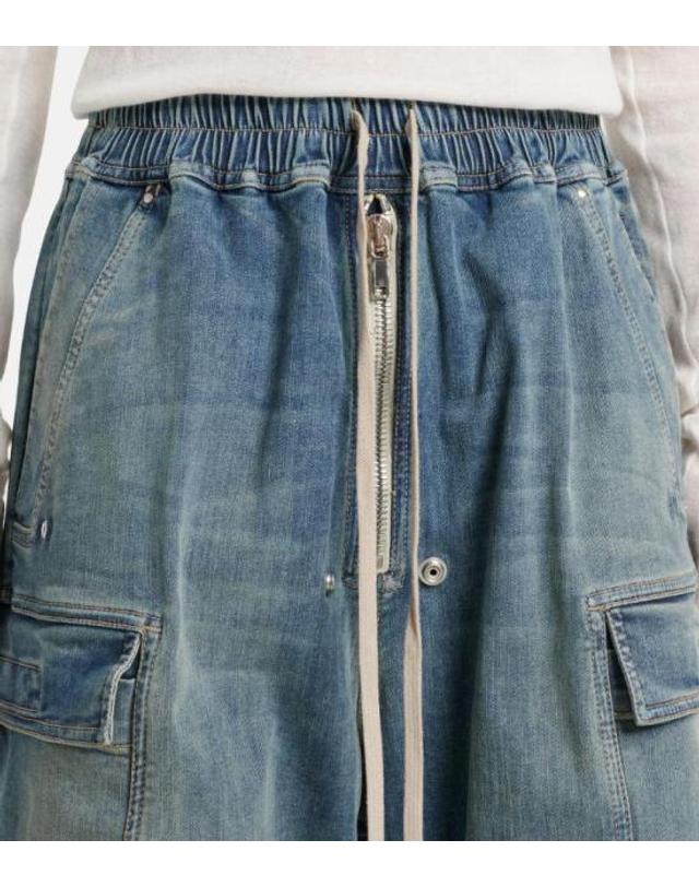 릭오웬스 [해외직구] 26SS 릭 오웬스 데님 팬츠 DS01F4324SDWB 06 WASHED INDIGO 착용컷
