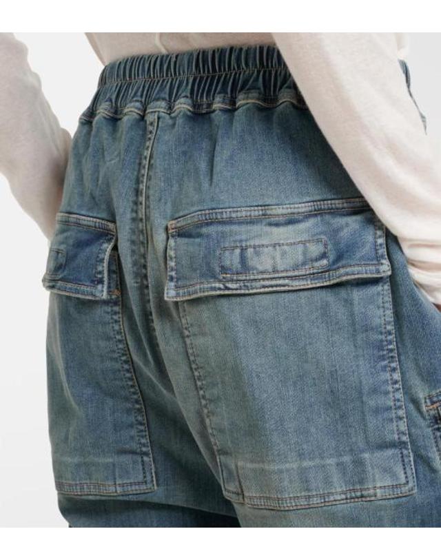 릭오웬스 [해외직구] 26SS 릭 오웬스 데님 팬츠 DS01F4324SDWB 06 WASHED INDIGO 착용컷
