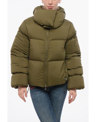 [해외직구] 베이컨 숏패딩 BACPIGIU386 OLIVE Military Green