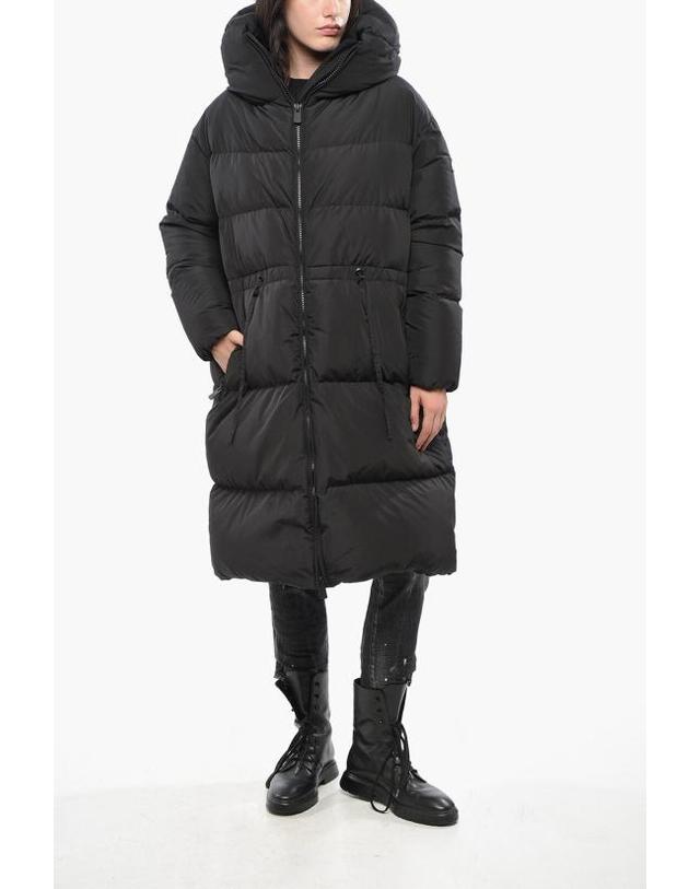 바콘 [해외직구] 베이컨 롱패딩 BACPIGIA582 BAC051 Black 착용컷