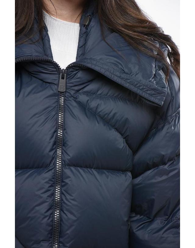 바콘 [해외직구] 베이컨 숏패딩 BACPIGIA559 BAC057 Blue 착용컷