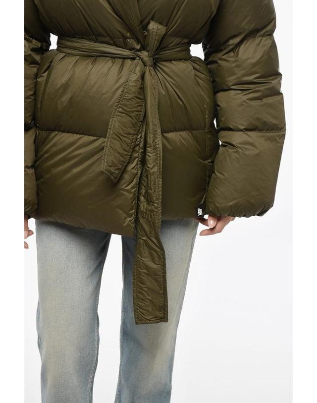 바콘 [해외직구] 베이컨 패딩 BACPIGIA557 DADA78 OLIVE Military Green 착용컷