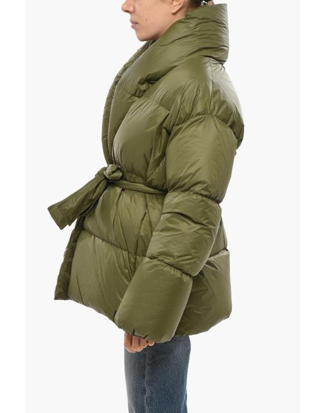 바콘 [해외직구] 베이컨 패딩 BACPIGIA446 CARGO Military Green 착용컷