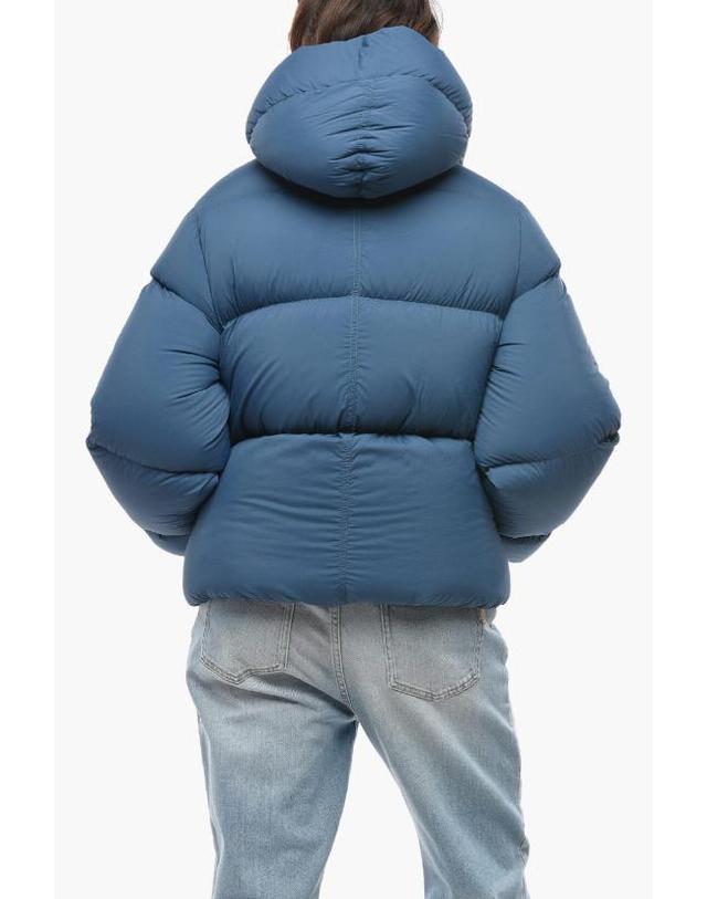 바콘 [해외직구] 베이컨 숏패딩 BACPIGIU455 AVIATOR Blue 착용컷