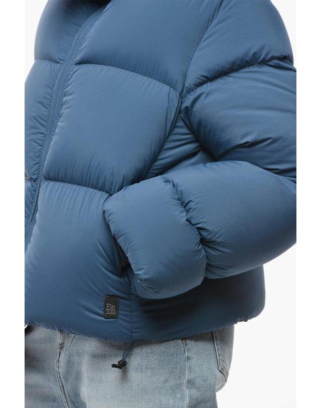 바콘 [해외직구] 베이컨 숏패딩 BACPIGIU455 AVIATOR Blue 착용컷