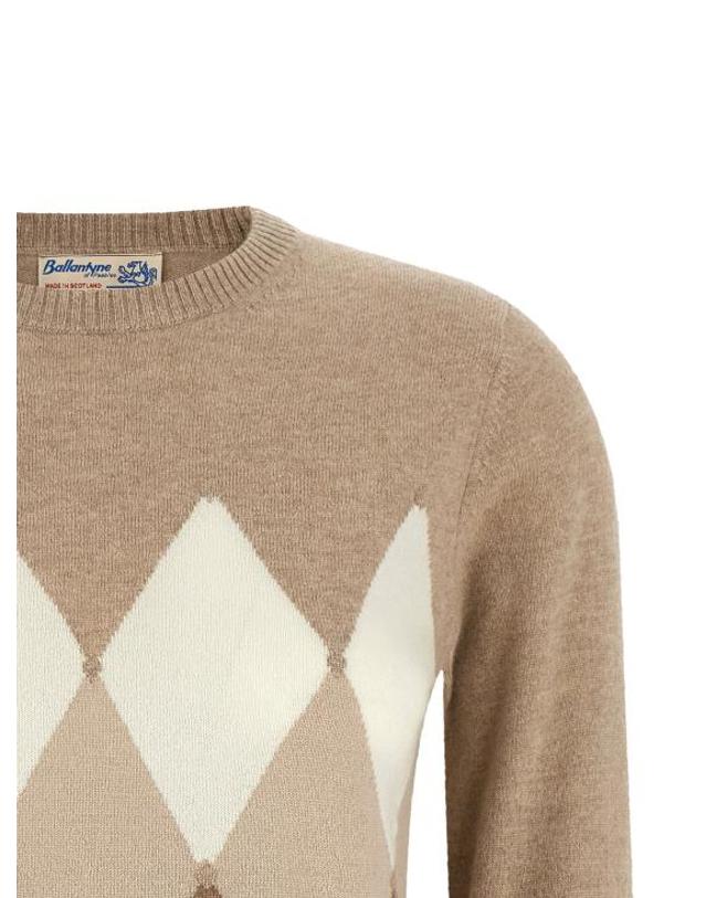 발란타인 [해외직구] 발렌타인 스웨터 LDB1P83512KA894079 BEIGE 착용컷