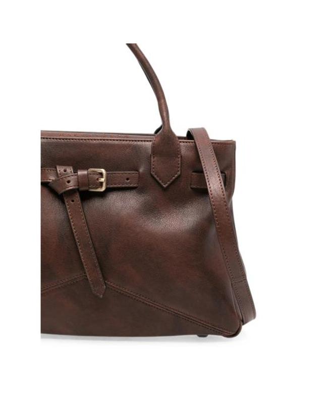 발란타인 [해외직구] 26FW 발렌타인 토트백 BLB998 ULE02 14677 BROWN 착용컷