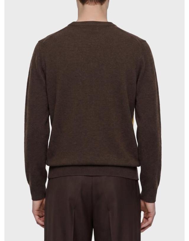 발란타인 [해외직구] 26FW 발렌타인 스웨터 B2P0007K0A8 94549 BROWN 착용컷
