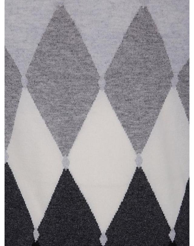 발란타인 [해외직구] 24FW 발렌타인 스웨터 B2P00112KA8095 95123 GREY 착용컷