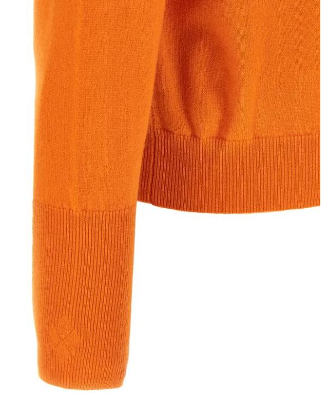 발란타인 [해외직구] 26FW 발렌타인 가디건 B2P00012K1491500 Orange 착용컷