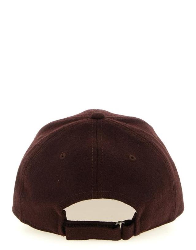 발란타인 [해외직구] 발렌타인 볼캡 LDBMN018UWR1214677 BURGUNDY 착용컷
