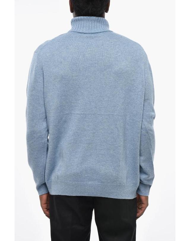 발란타인 [해외직구] 발렌타인 터틀넥 B2P0107K0A893153 Blue 착용컷