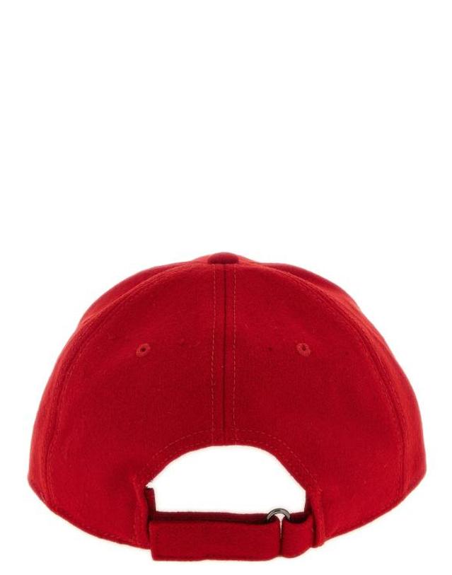 발란타인 [해외직구] 발렌타인 볼캡 LDBMN018UWR1212002 RED 착용컷
