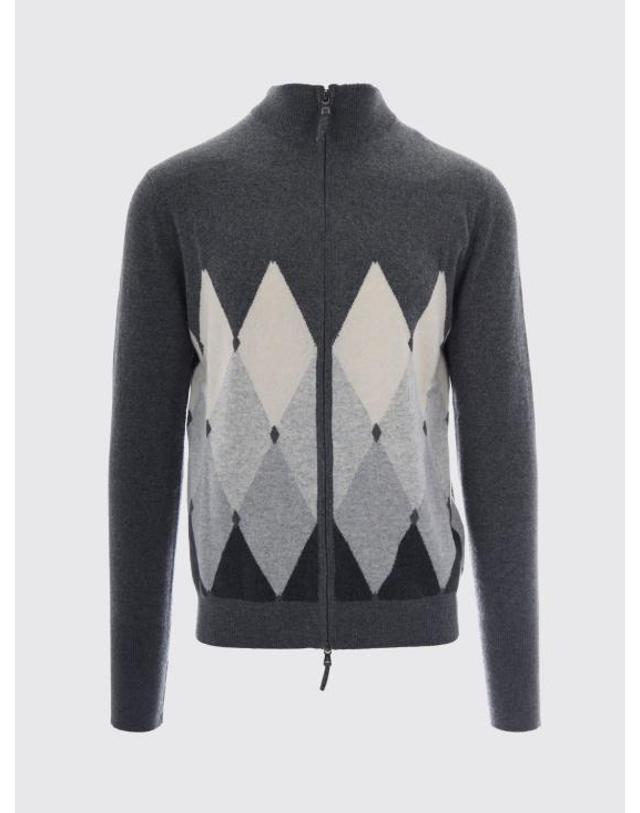 발란타인 [해외직구] 26FW 발렌타인 스웨터 B2K03612KA8 95034 Grey 착용컷