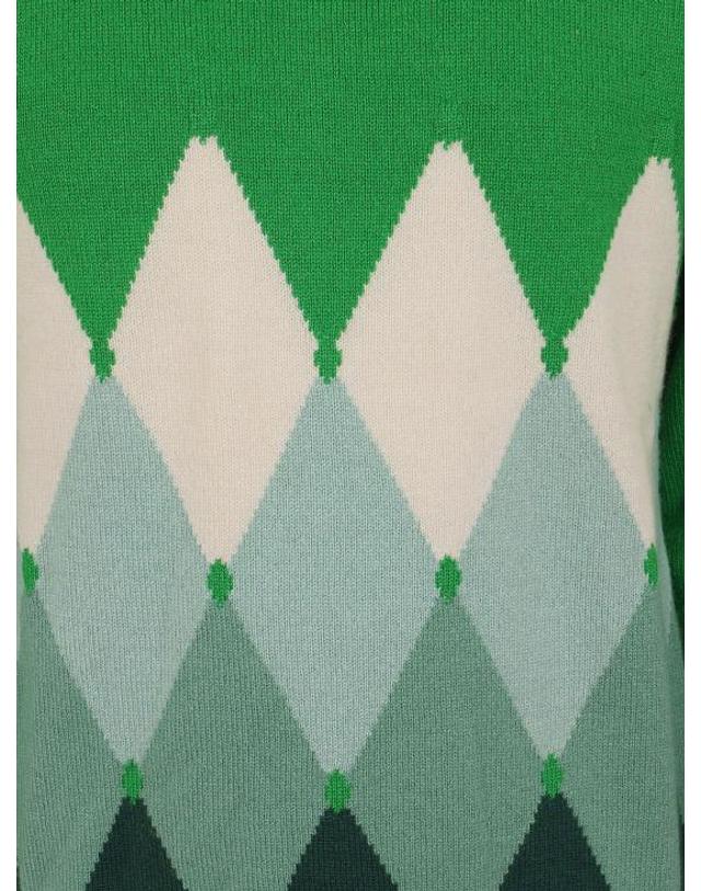발란타인 [해외직구] 26FW 발렌타인 스웨터 B2P0007K0A8 92533 Green 착용컷