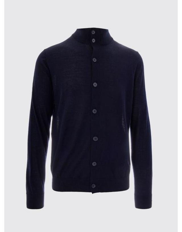발란타인 [해외직구] 26FW 발렌타인 스웨터 B2K12616W02 13777 Navy 착용컷
