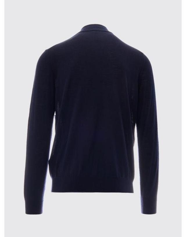 발란타인 [해외직구] 26FW 발렌타인 스웨터 B2K12616W02 13777 Navy 착용컷
