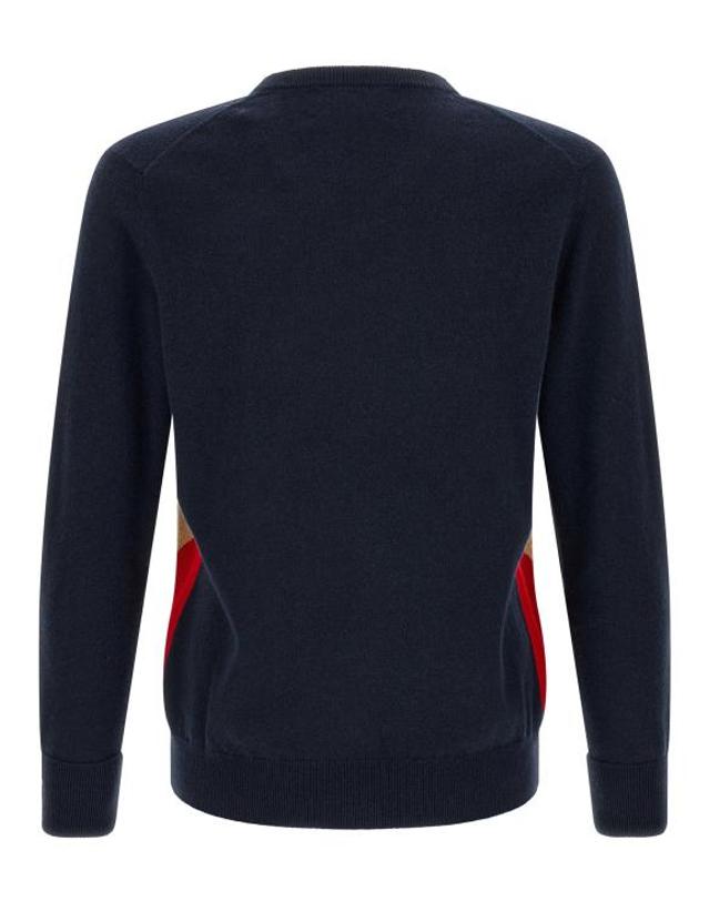 발란타인 [해외직구] 발렌타인 스웨터 LDB2P00112KA893562 NAVY 착용컷